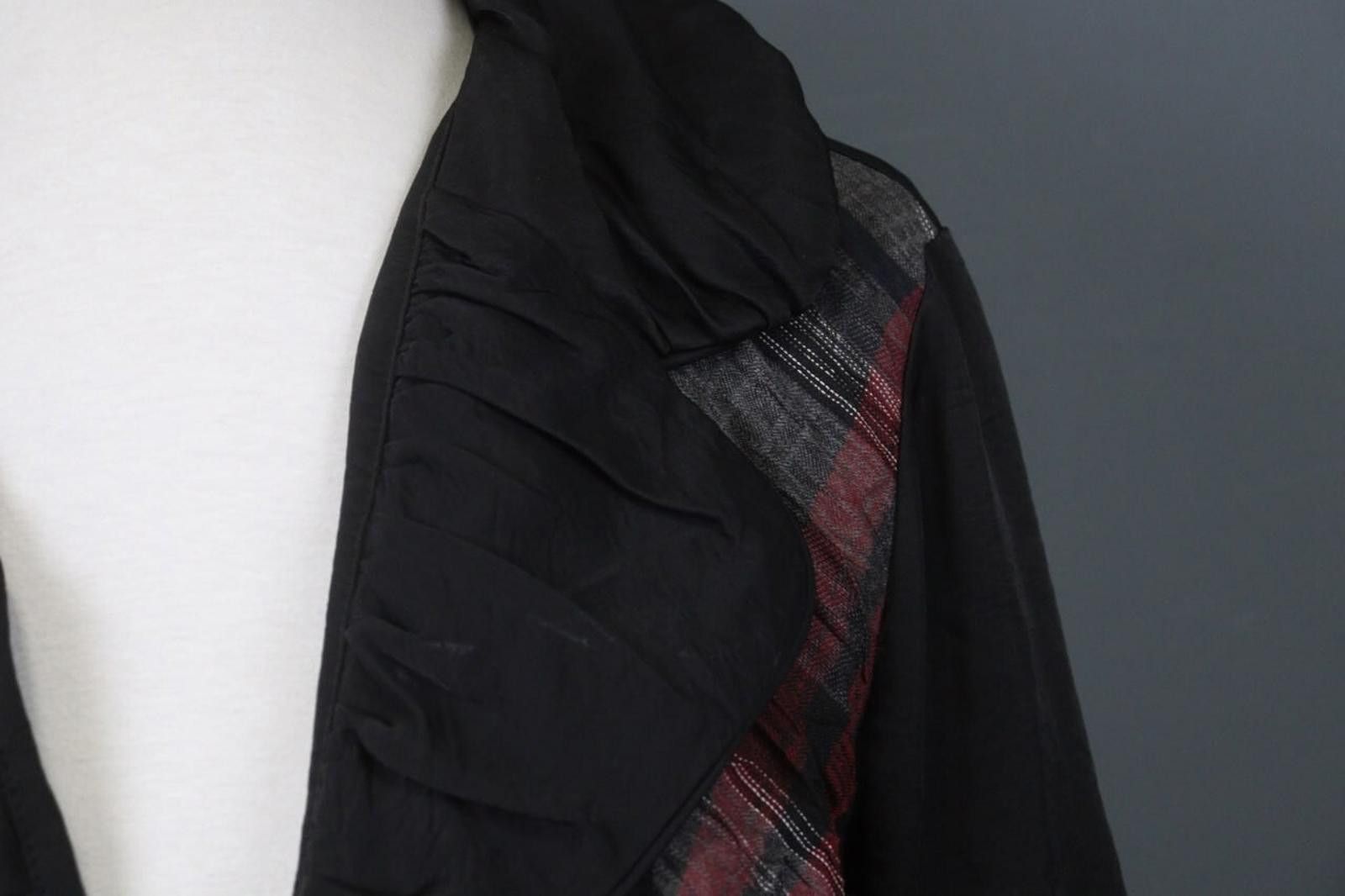 Allsaints AllSaints Multicolor Wool Notch Lapel Basic Jacket Size 10 Size L / US 10 / IT 46 - 7 Thumbnail