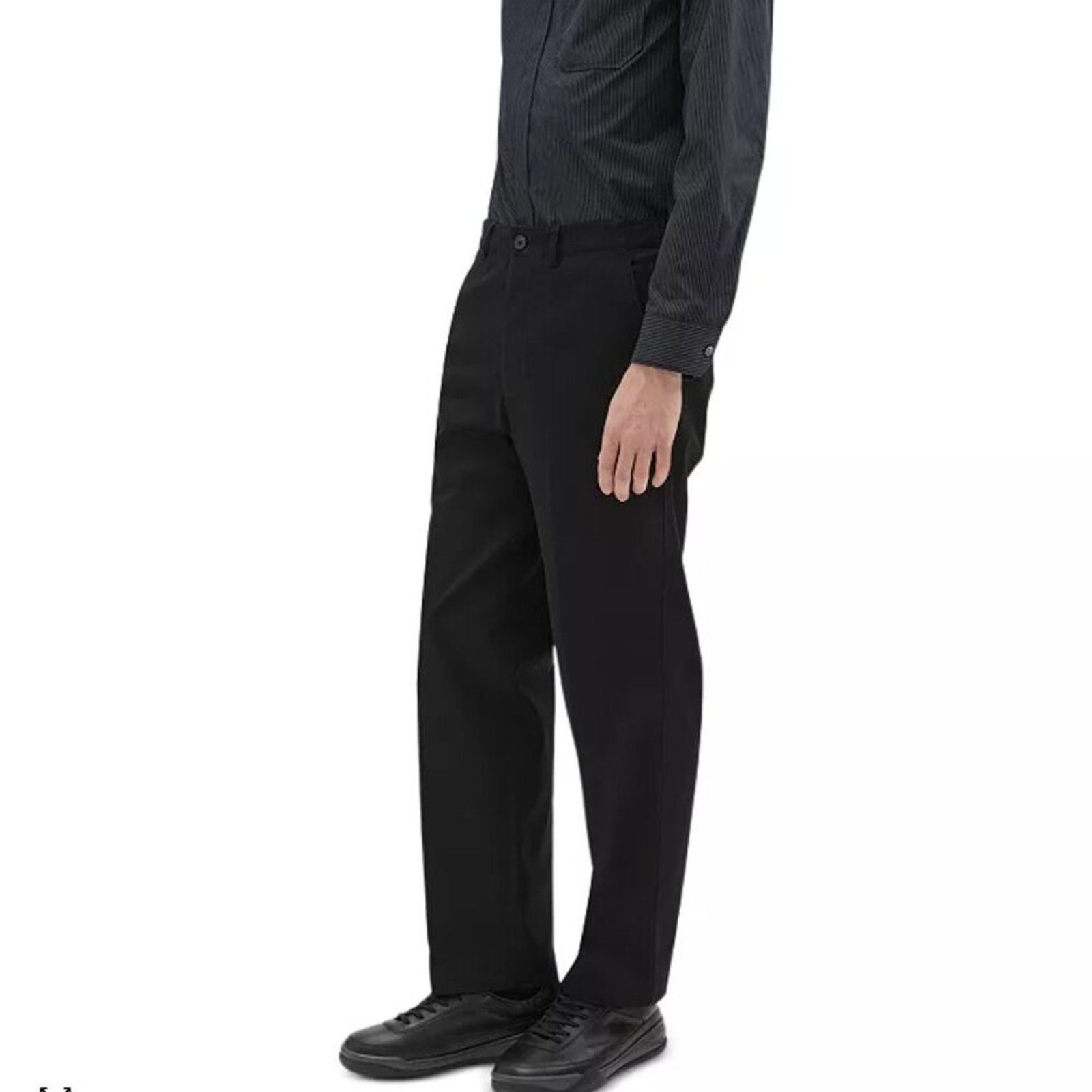 Theory Theory Project Mp401. Twill Relaxed Straight Fit Pants NWT Size US 34 / EU 50 - 3 Thumbnail
