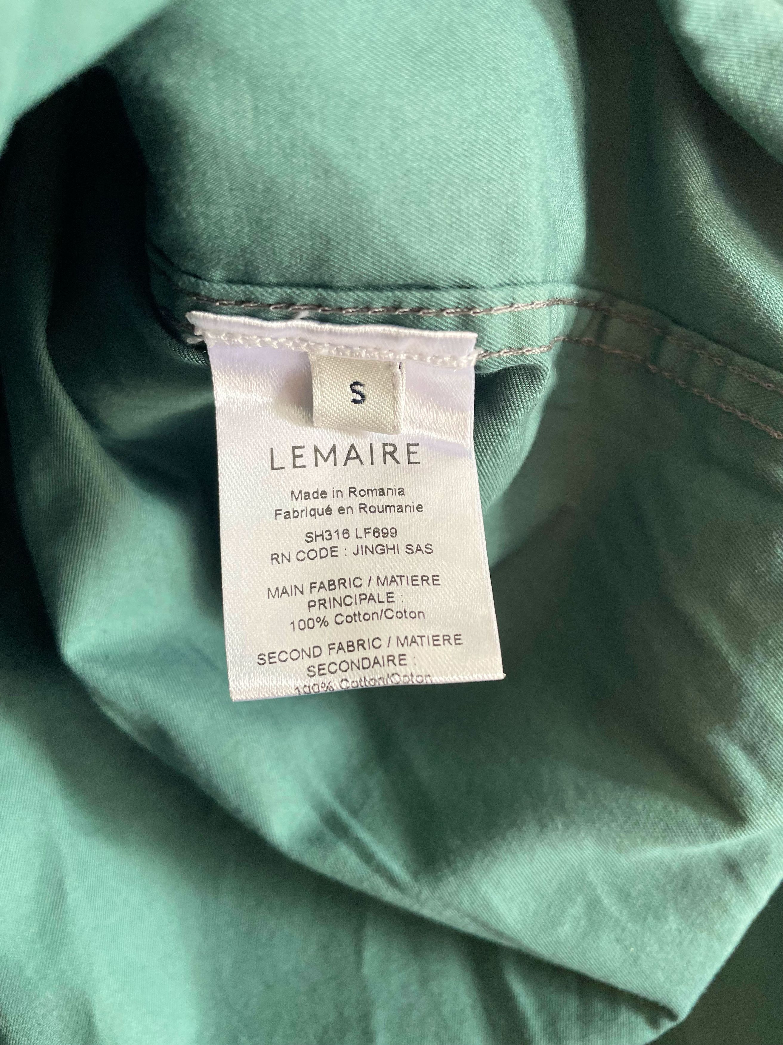 Lemaire Long Military Shirt Size US S / EU 44-46 / 1 - 3 Thumbnail