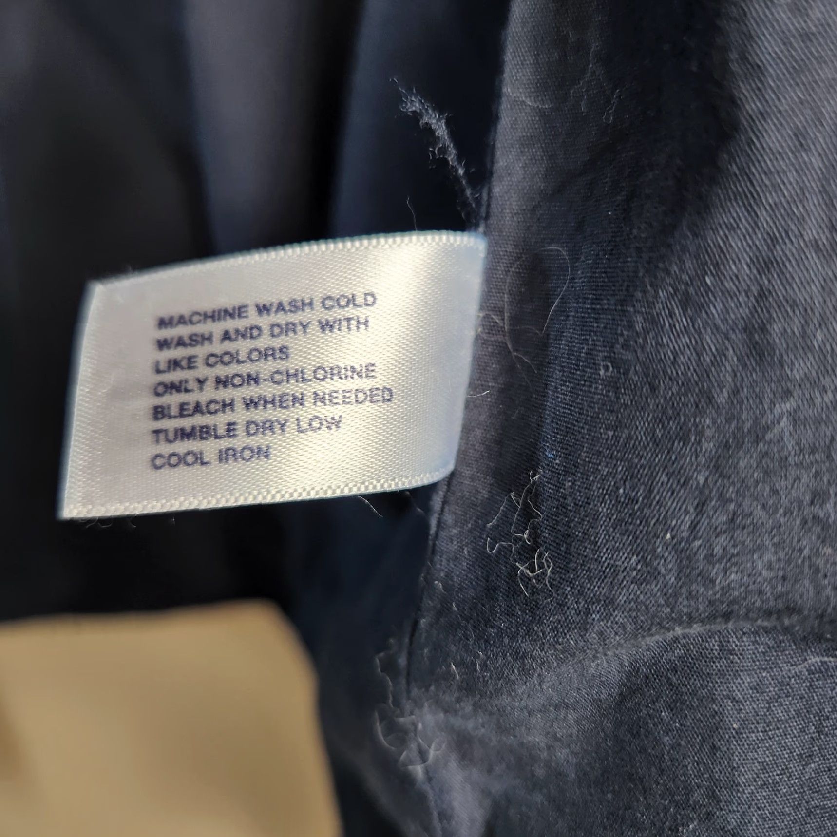 Gap Gap Womens M Navy Snap Front Utility Lightweight Double Breasted Jacket Shirt (Jacket) Mens? Size M / US 6-8 / IT 42-44 - 7 Thumbnail