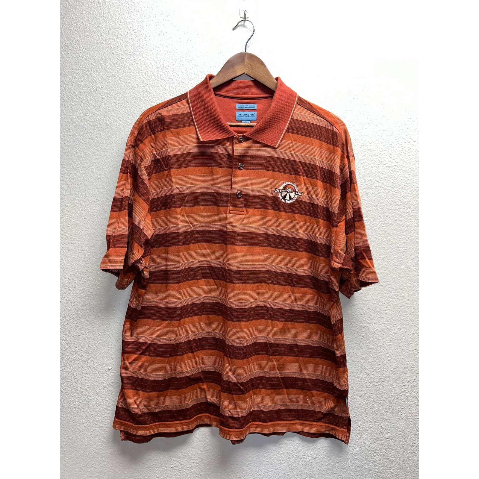 Vintage Santa Ana Golf Club Polo Shirt Pueblo Dockers Mercanized L Size US L / EU 52-54 / 3 - 1 Thumbnail