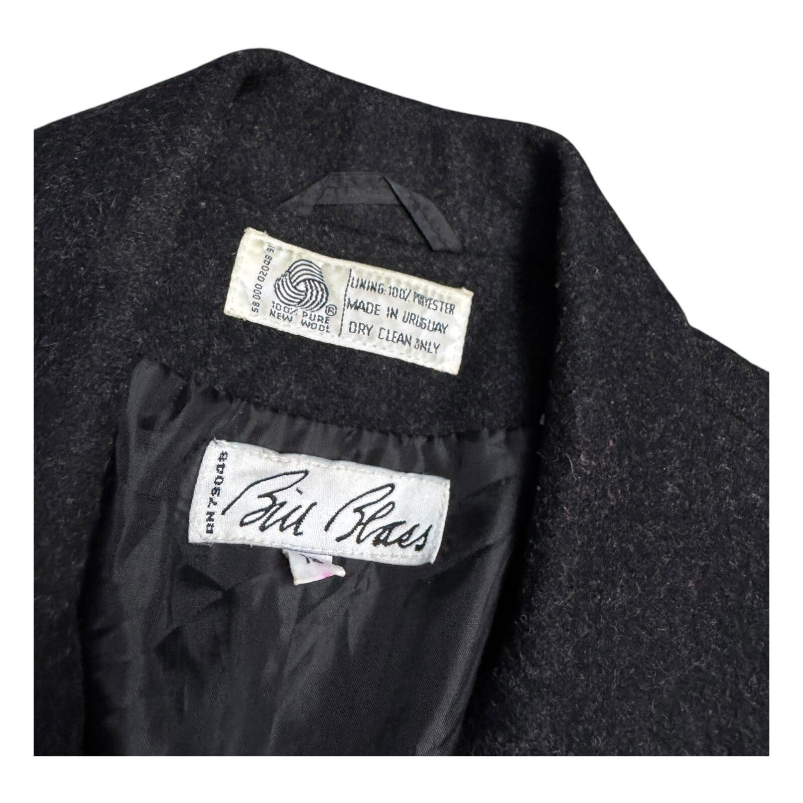 Bill Blass BILL BLASS Vintage PURE NEW WOOL Business Casual Coat 12 Size L / US 10 / IT 46 - 3 Thumbnail