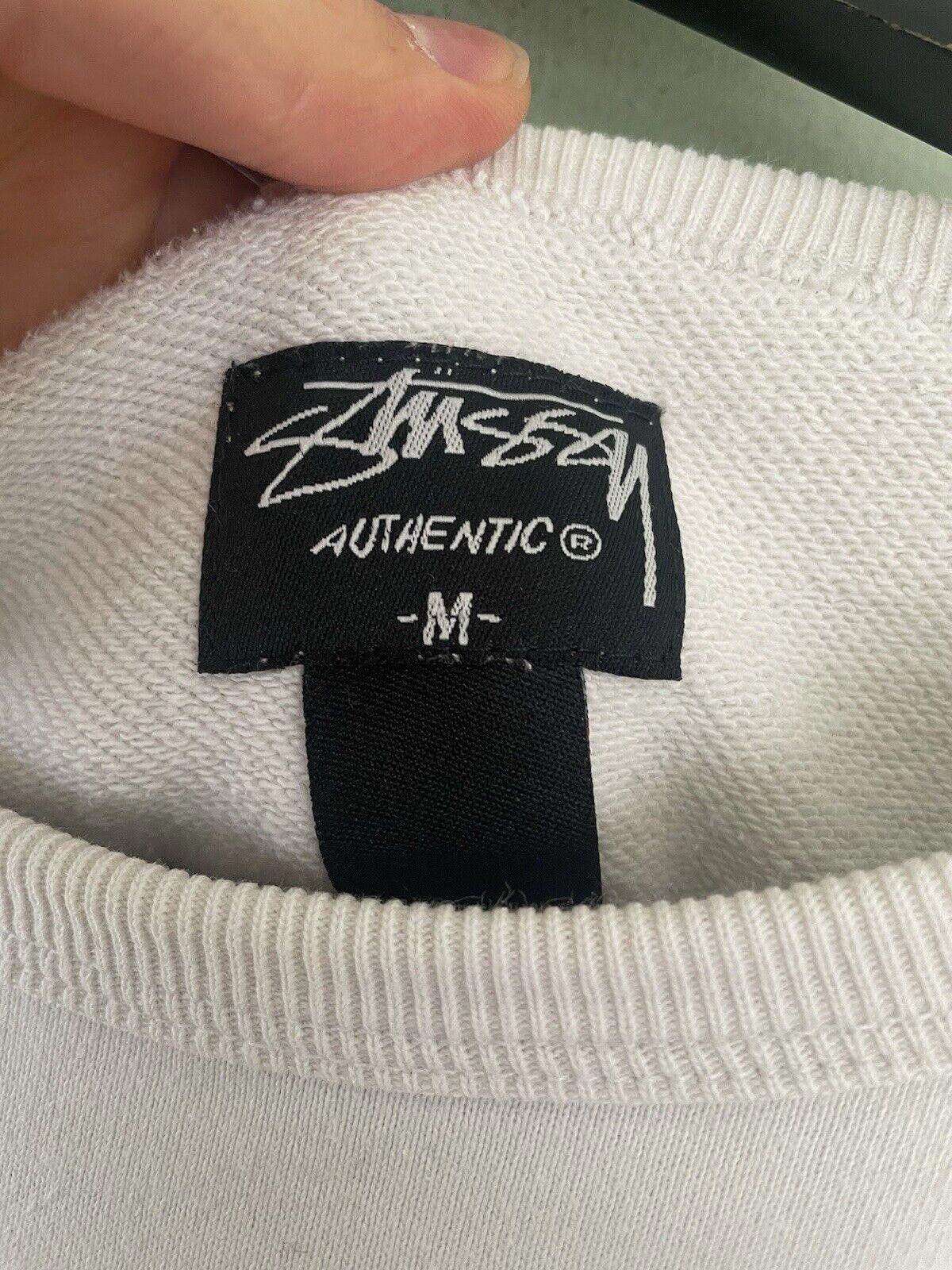 Stussy Vintage Stussy Stripy Sweatshirt Medium Size US 32 / EU 48 - 4 Thumbnail