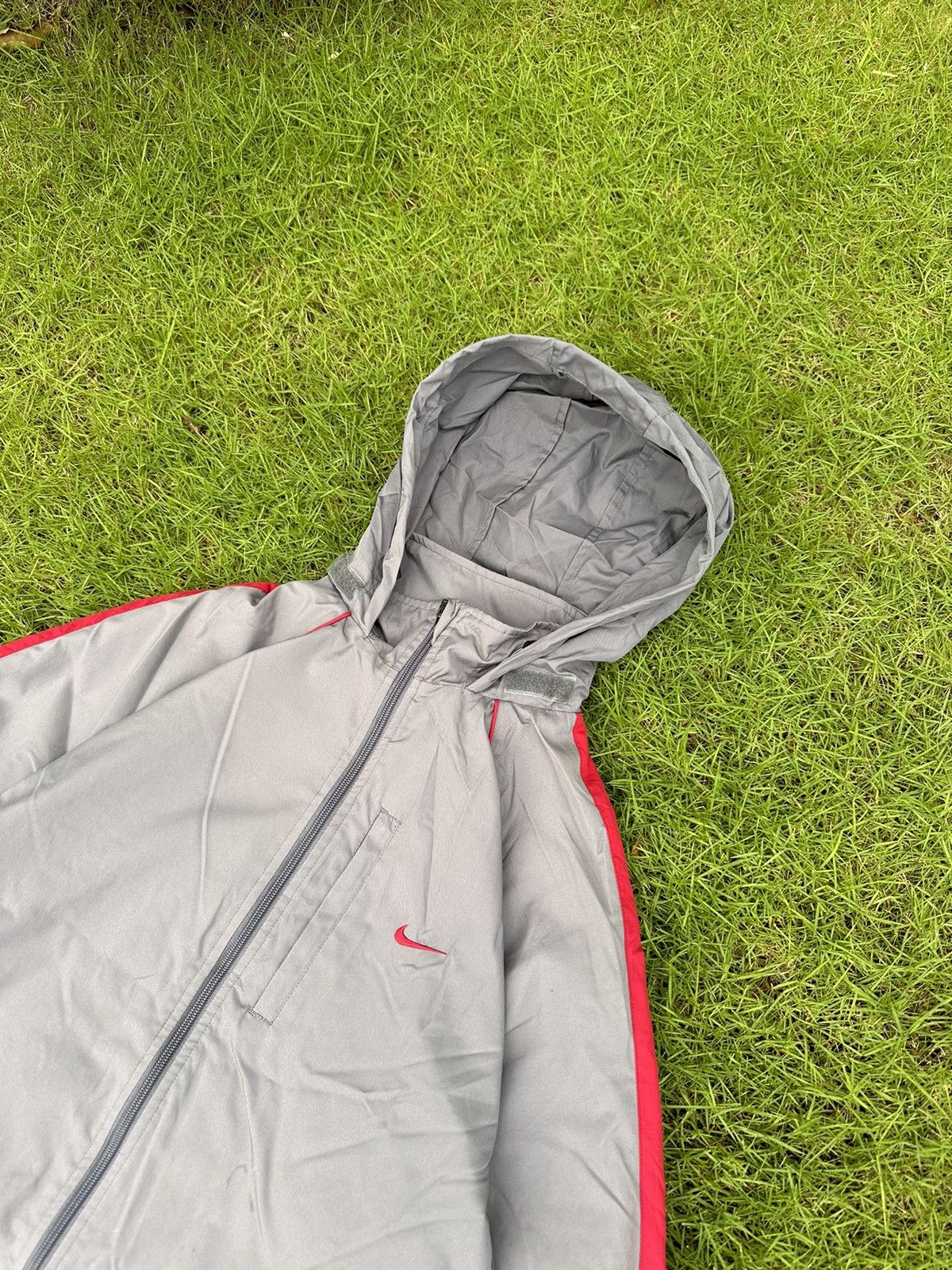 Nike × Vintage NIKE VINTAGE BASIC LOGO STREETWEAR LIGHT JACKET Size US XL / EU 56 / 4 - 2 Thumbnail