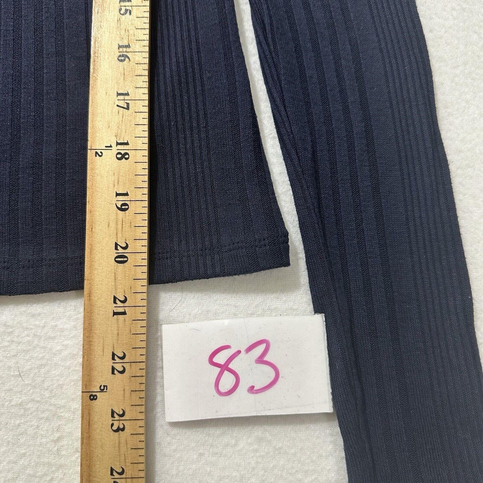 Boden Boden 4 Navy Blue Ribbed Sweetheart Pullover T Shirt Size S / US 4 / IT 40 - 7 Thumbnail