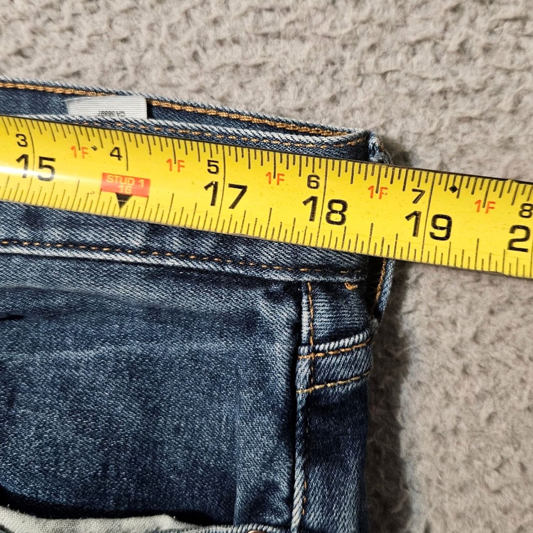 Lucky Brand Lucky Brand Blue Jeans Mens Straight Stretch Size 36 28 Size US 36 / EU 52 - 6 Thumbnail