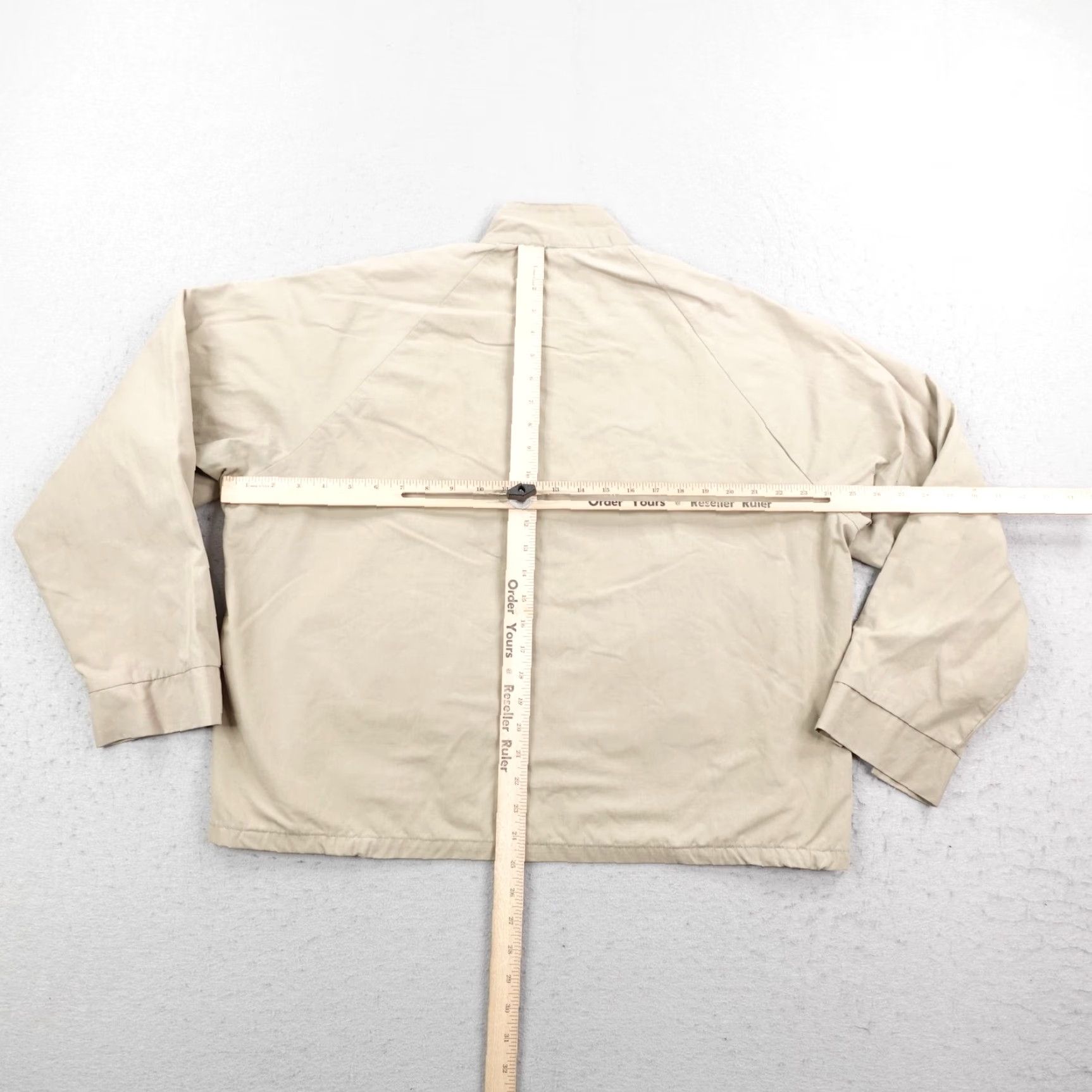Sears VINTAGE Oakbrook Sportswear Jacket Mens XL Beige Bomber Talon Zipper Coat 60s Size US XL / EU 56 / 4 - 6 Thumbnail