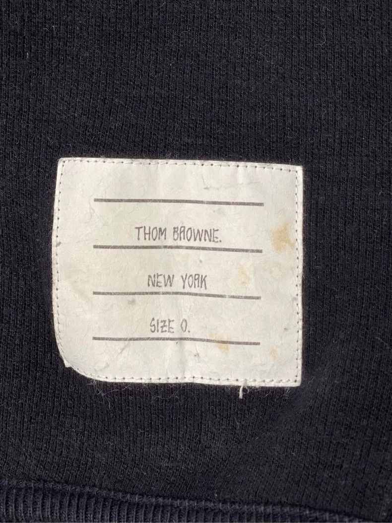 Thom Browne Thom Browne V-neck hoodie Size US XS / EU 42 / 0 - 6 Thumbnail