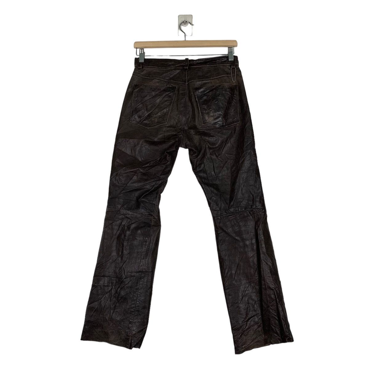 Leather UNION MADE by C's Men Leather Pant #0885-C40 Size US 30 / EU 46 - 7 Thumbnail