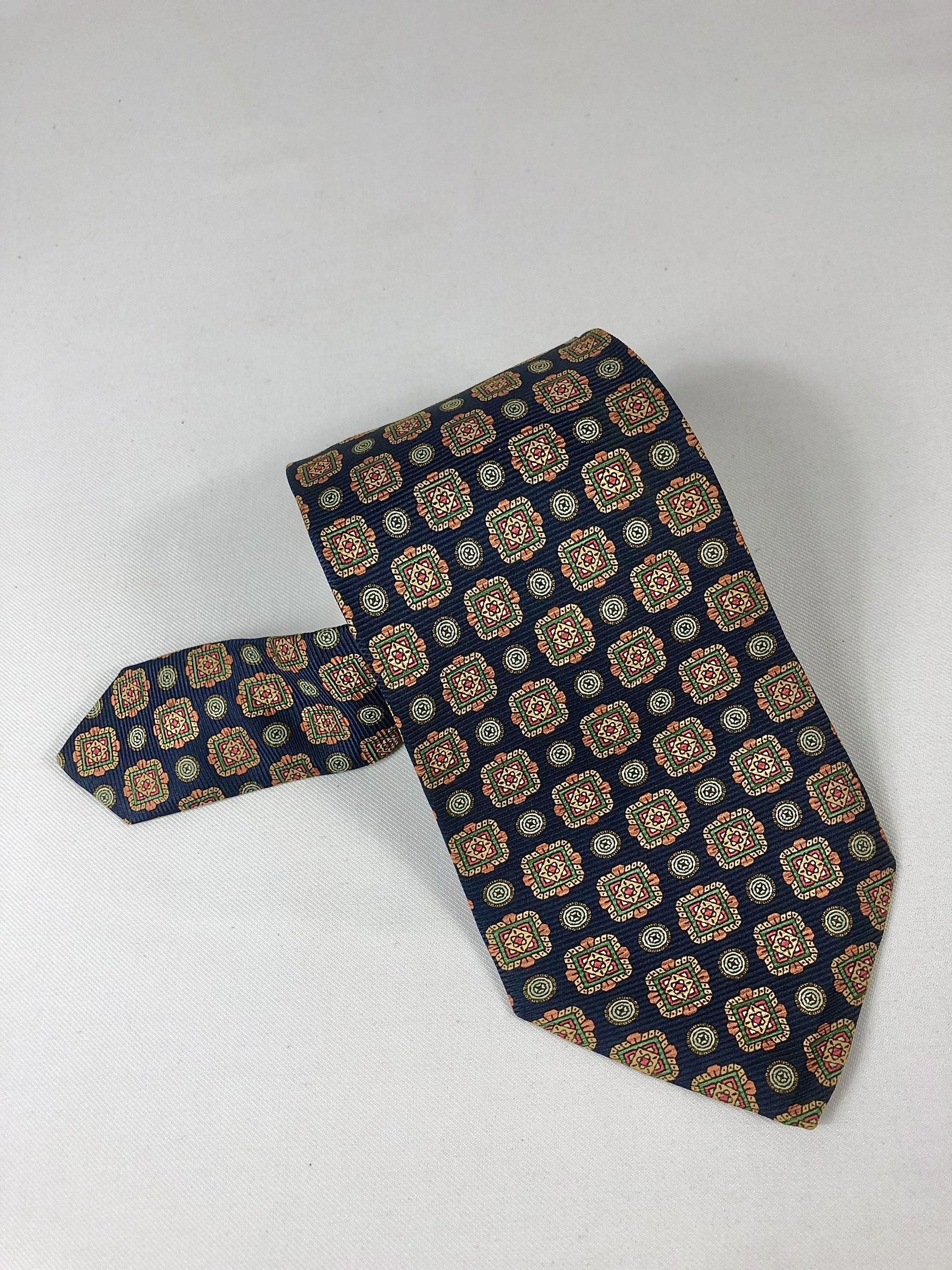Christian Dior Monsieur Rare Vintage Christian Dior Monsieur Silk Tie Made in Italy Size ONE SIZE - 9 Thumbnail