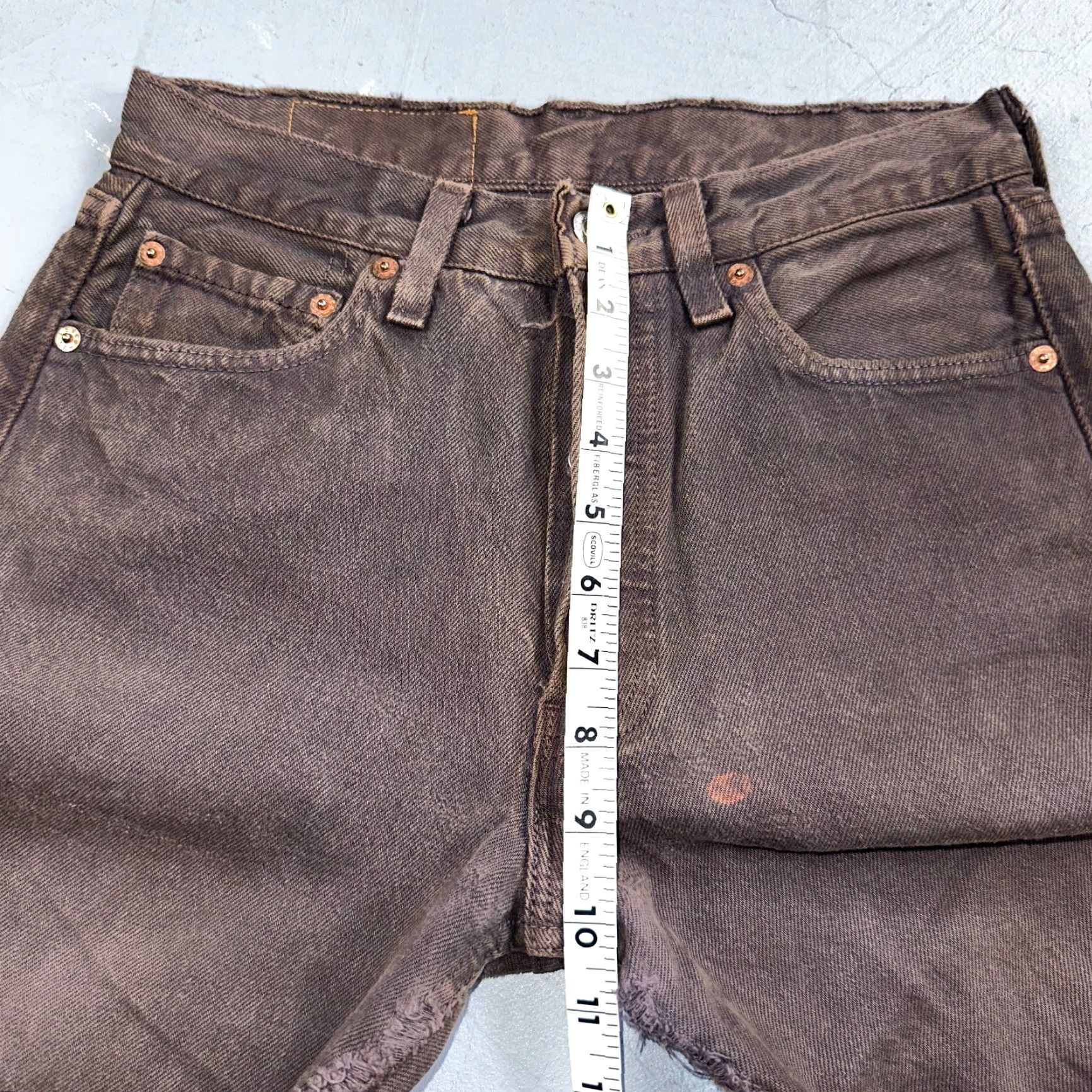Levi's VINTAGE Levi's 501 Jeans Men Adult Regular Fit Straight Leg Light Wash Gray 90s Y2K US Made 28x30 Size US 28 / EU 44 - 7 Thumbnail
