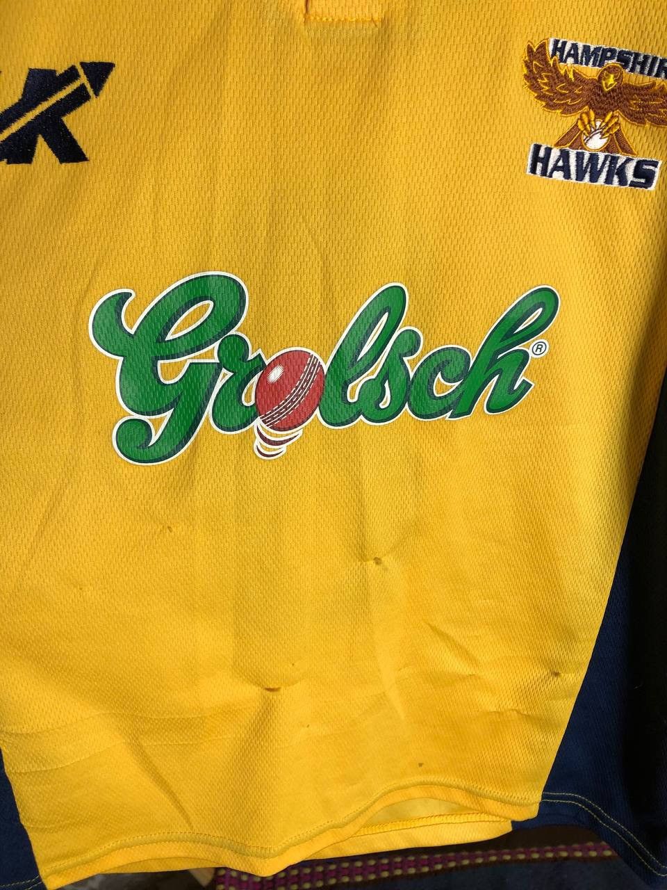 NFL VERY RARE HAMPSHIRE HAWKS RETRO RUGBY JERSEY BLOKE Y2K 90s Size US L / EU 52-54 / 3 - 6 Thumbnail
