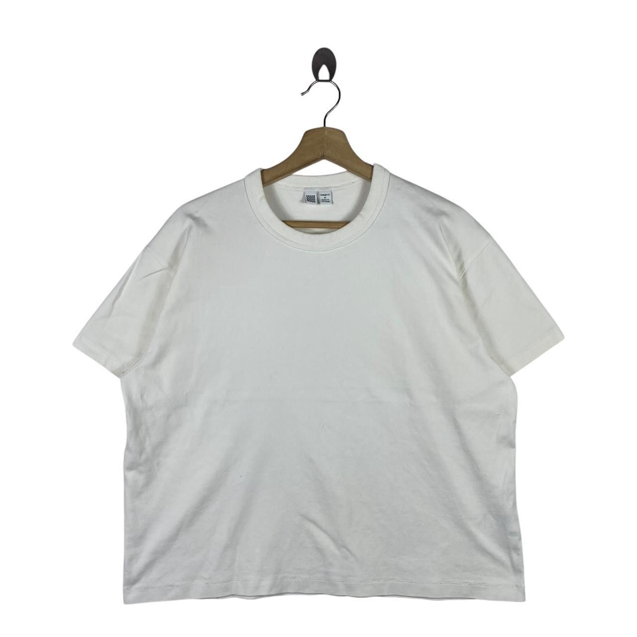 Christophe Lemaire LEMAIRE x UNIQLO UUU Collection Plain White Baggy Tee Shirt Size US M / EU 48-50 / 2 - 1 Thumbnail