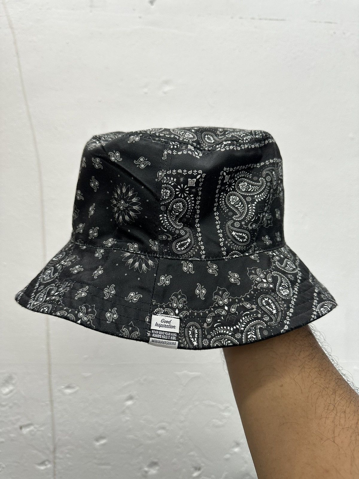 Japanese Brand Miharayasuhiro Paisley Bucket Hat Size ONE SIZE - 1 Thumbnail