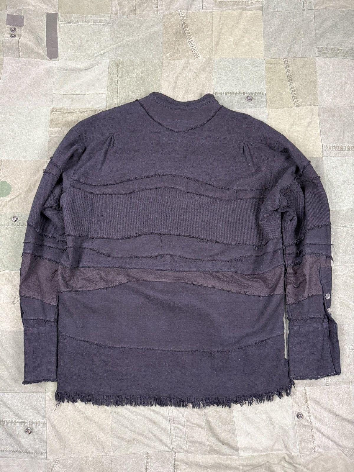 Greg Lauren Mixed Fabric Shirt Size US L / EU 52-54 / 3 - 3 Thumbnail