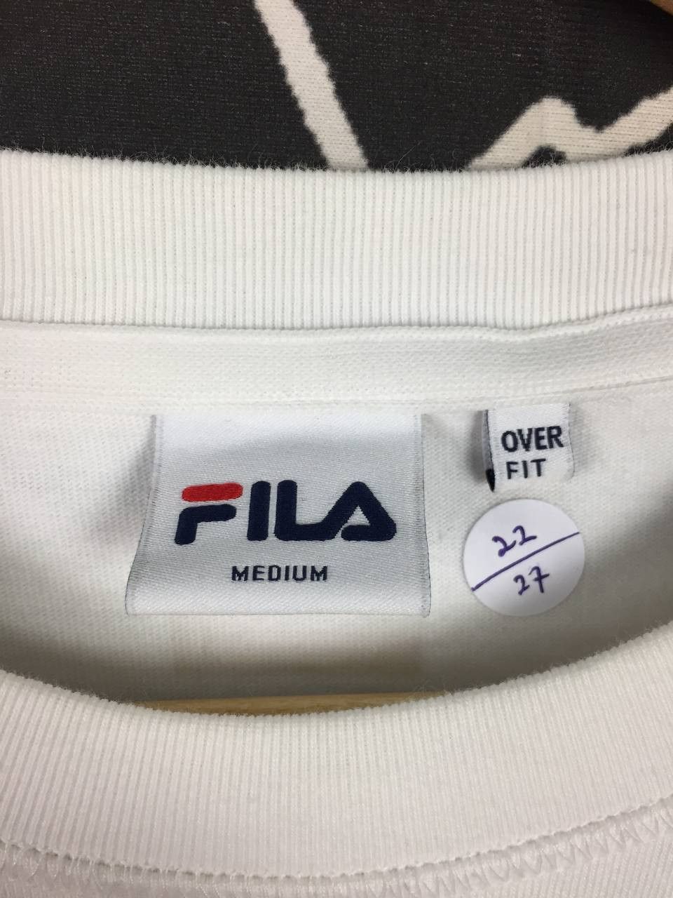 Fila × Vintage Fila Casual Heavyweight Over Fit Pocket Tee Size US M / EU 48-50 / 2 - 12 Thumbnail