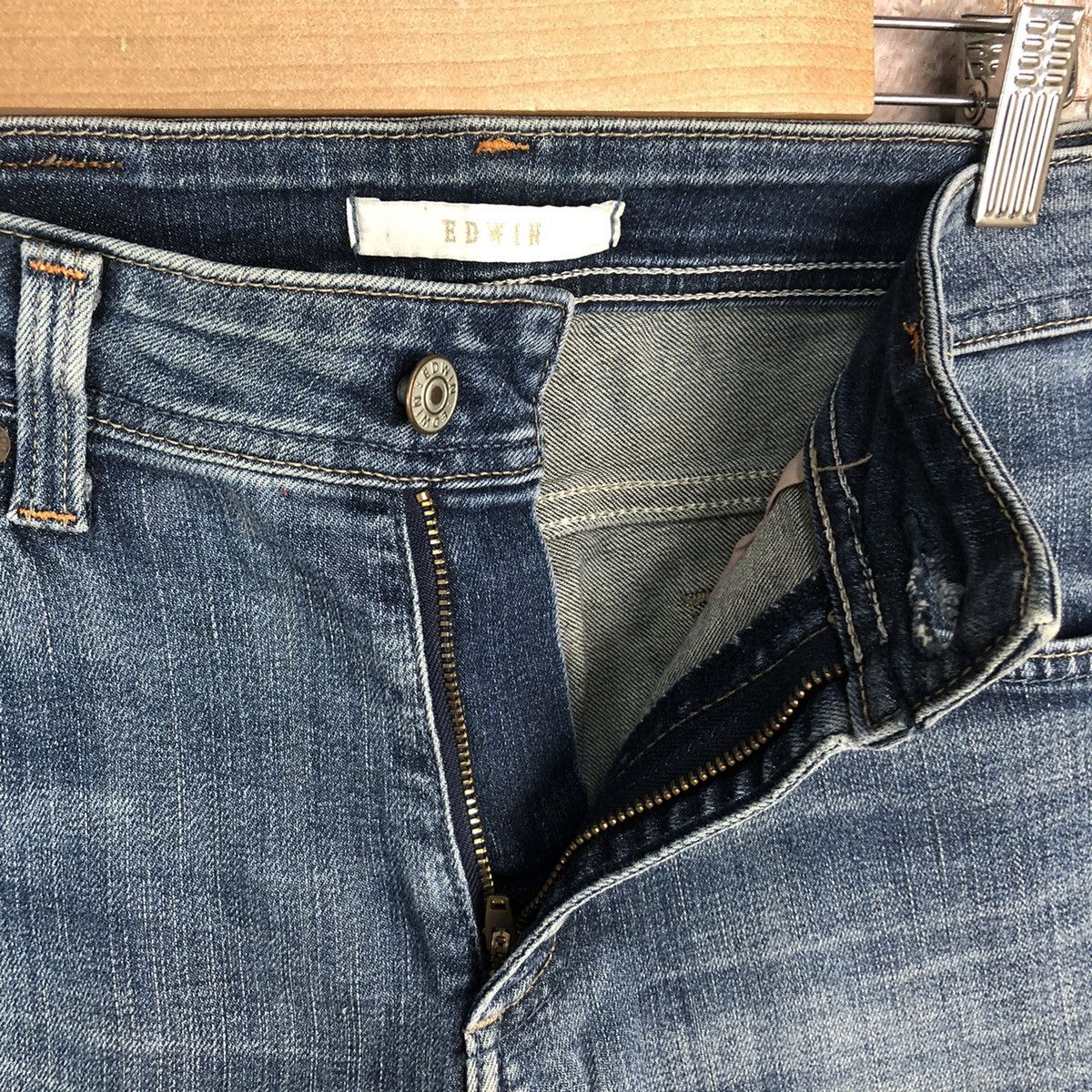 Edwin Edwin Blue Distressed Denim Pants #A344 Size US 32 / EU 48 - 15 Thumbnail
