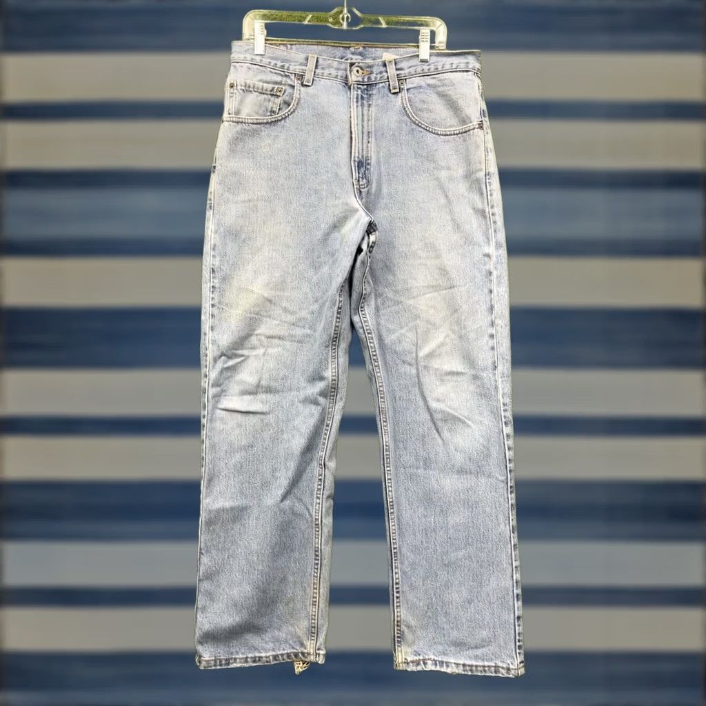 VINTAGE Levi's 569 Jeans Mens 33X30 Light Wash Denim Straight Fit 90s Y2K Levi's 500 Series Mens Jeans Blue 30 Inseam