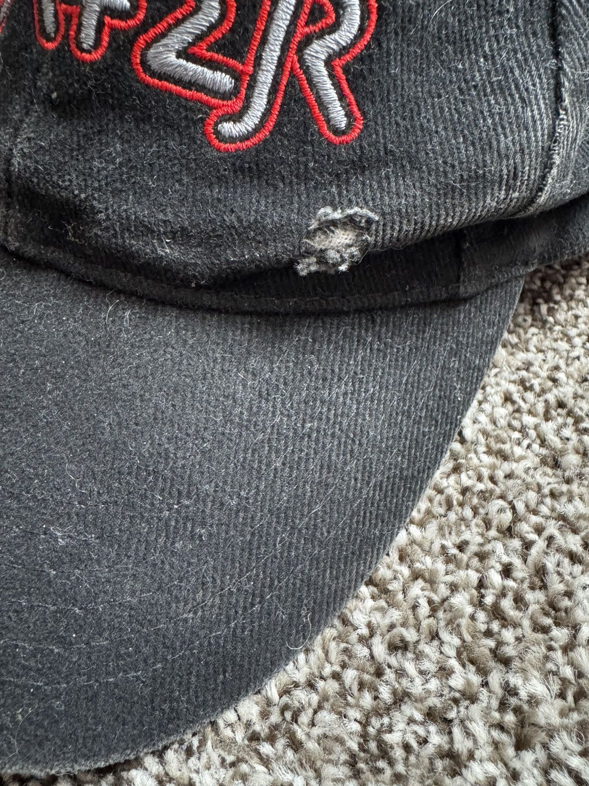 Vintage Vintage 90s Slayer Dad Baseball Hat Strap Back Metal Band Size ONE SIZE - 4 Thumbnail
