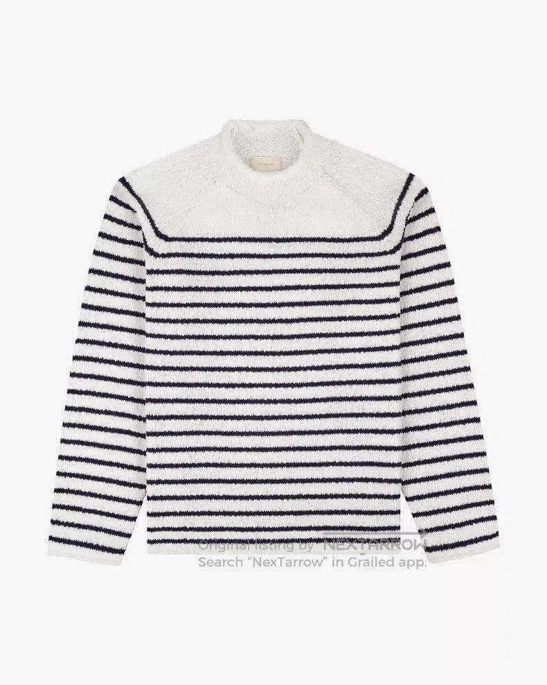 Aime Leon Dore Aime Leon Dore Organic Cotton Collar Striped Turn-up Sweat Size US M / EU 48-50 / 2 - 4 Thumbnail