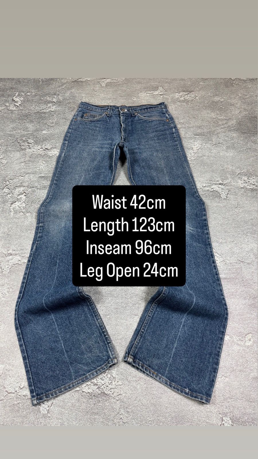 If Six Was Nine IF6WAS9 Levi's Orange Tab Flare Bootcut Washed Jeans Size 32 Size US 32 / EU 48 - 2 Thumbnail