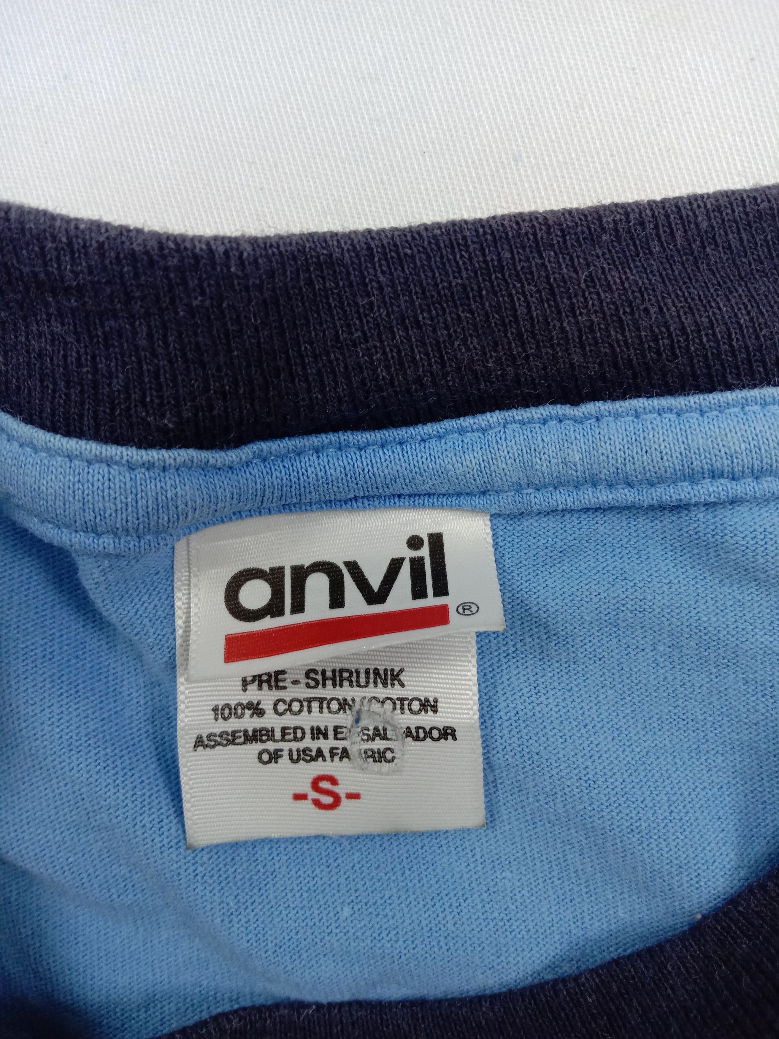 Anvil Vintage Anvil Ringer T Sjirt Size US S / EU 44-46 / 1 - 6 Thumbnail