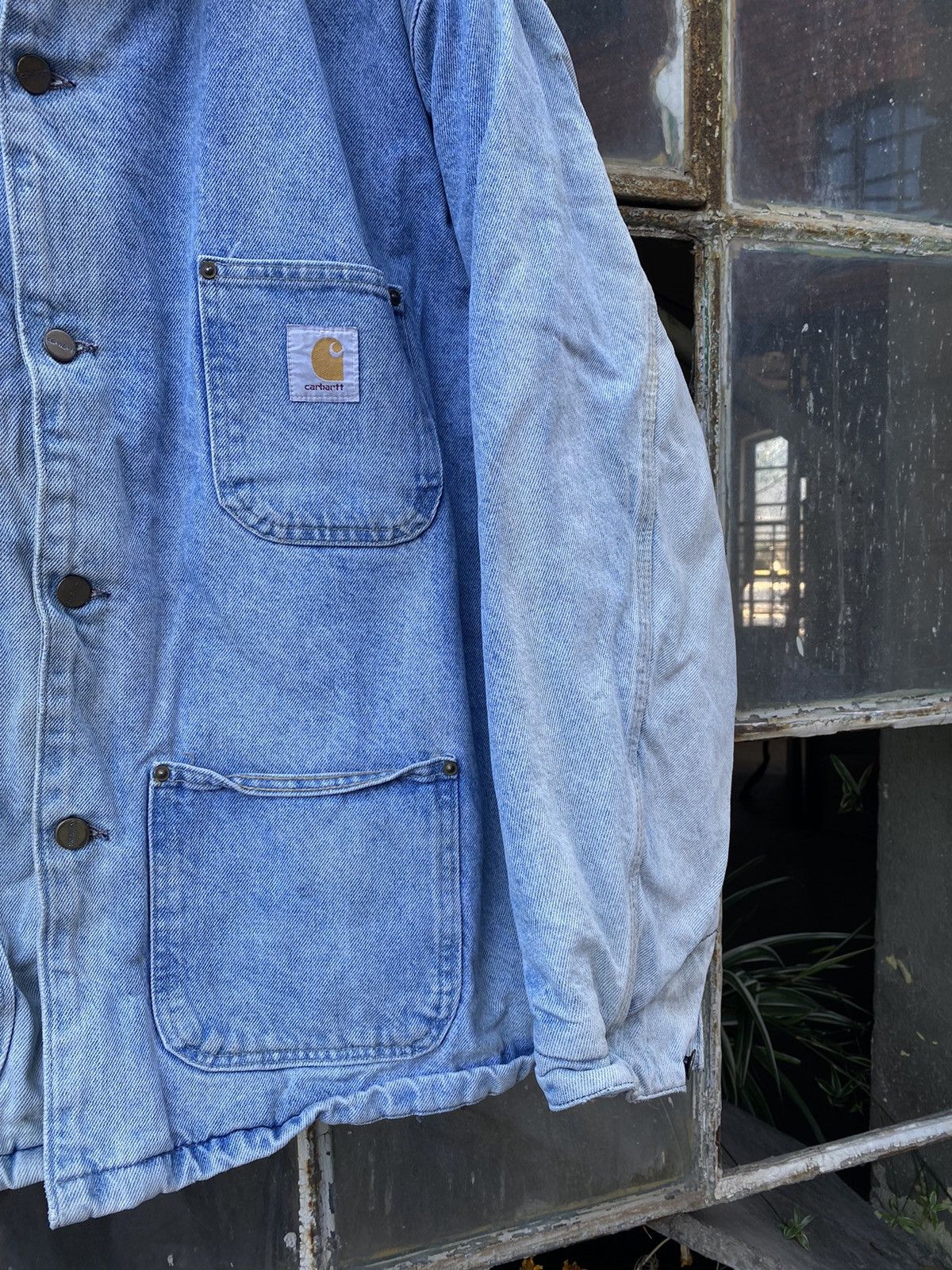 Carhartt × Vintage Carhartt Chore Jacket 90’ Streetwear USA Size US XXL / EU 58 / 5 - 3 Thumbnail