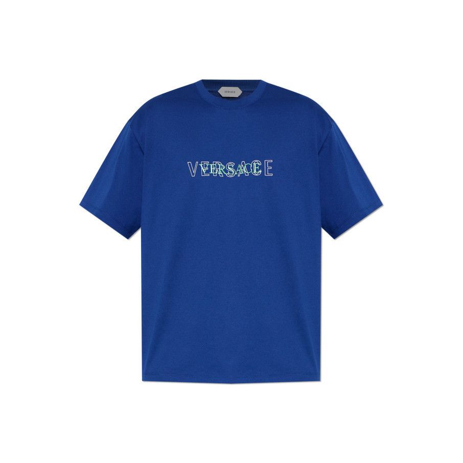 Versace VERSACE Blue T-shirt New & Authentic (Men's size:S;) Size US S / EU 44-46 / 1 - 1 Preview