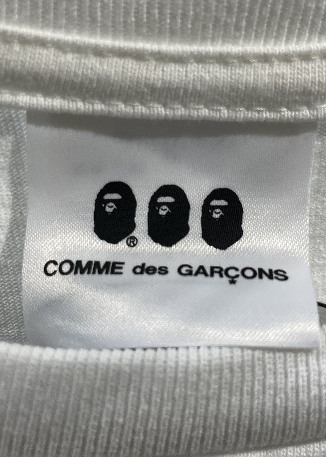 Bape × Comme des Garcons BATHING APE® * COMME des GARÇONS | Size US XL / EU 56 / 4 - 4 Thumbnail
