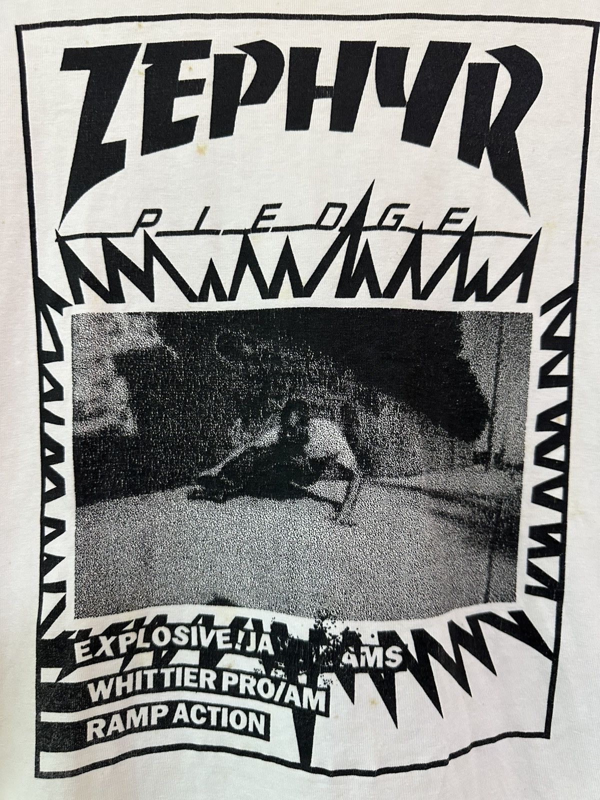 Zephyr Vintage Zephyr Skateboard " Jay Adams " August 1982 Poster T Size US L / EU 52-54 / 3 - 4 Thumbnail