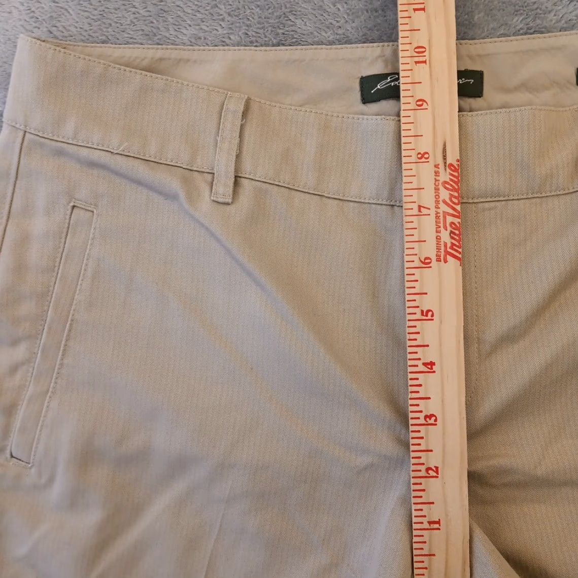 Eddie Bauer Eddie Bauer Pants Womens Size 6 Beige Herringbone Mercer Fit Bootcut Pockets Size 28" / US 6 / IT 42 - 4 Thumbnail