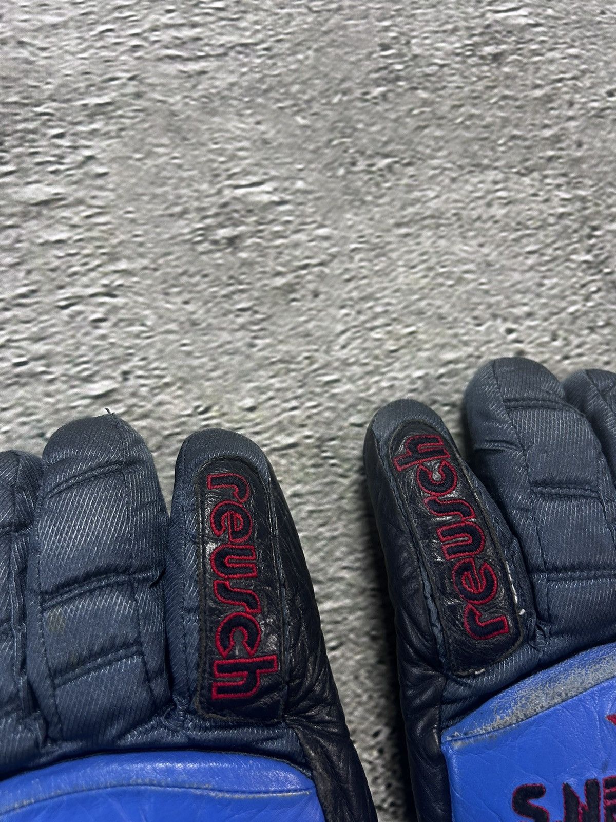 Goretex × Japanese Brand × Vintage Vintage Reusch Leather Skiing Gloves Goretex thermolite Size ONE SIZE - 2 Thumbnail