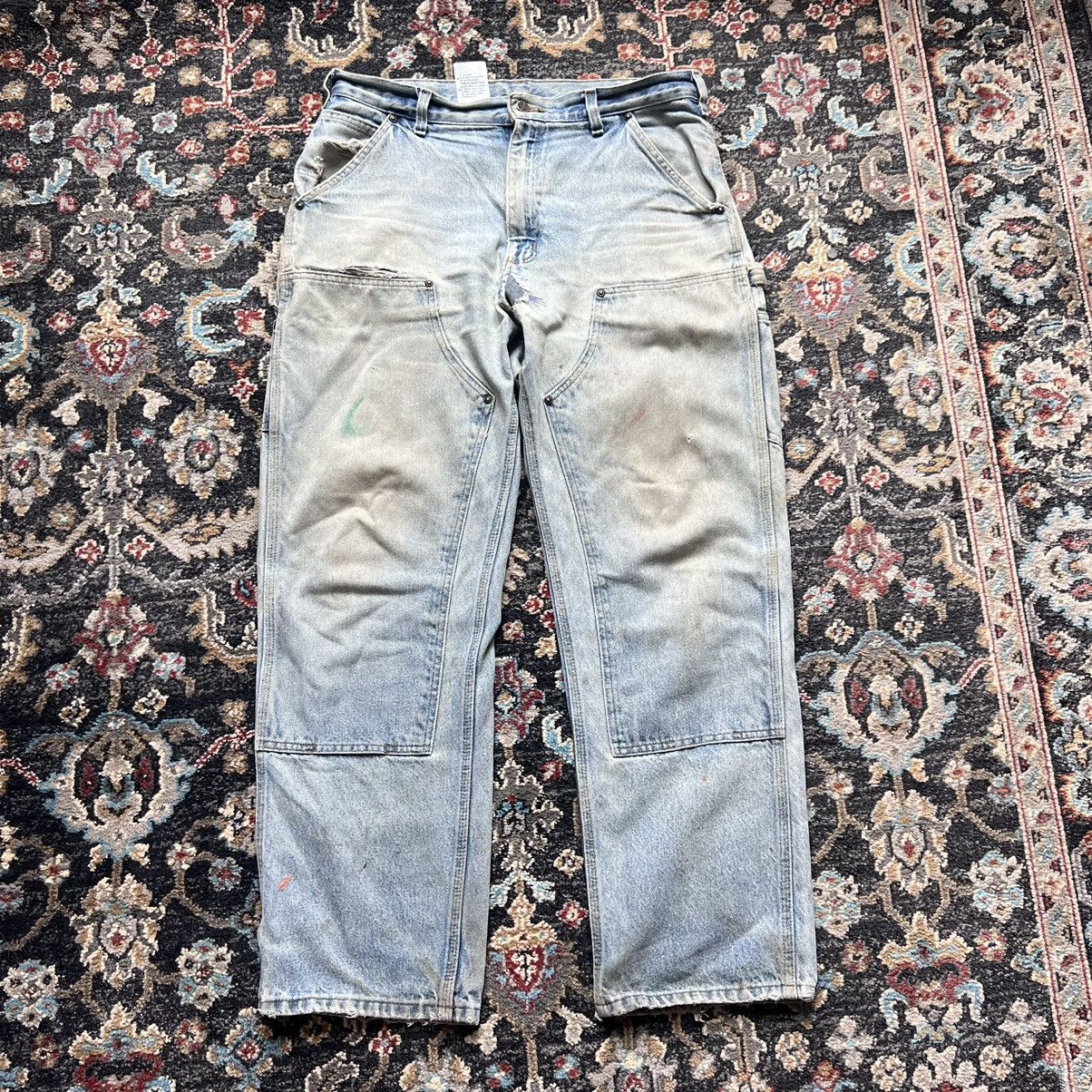 Carhartt Vintage Carhartt double knee B73 Lightwash Blue 34X32 