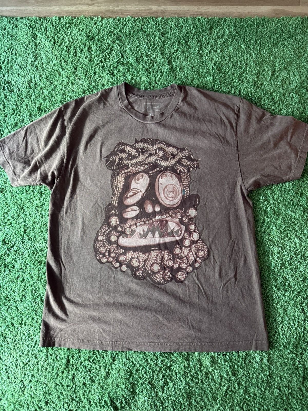 Travis Scott TRAVIS SCOTT x TAKASHI MURAKAMI SHIRT Size US XL / EU 56 / 4 - 1 Thumbnail