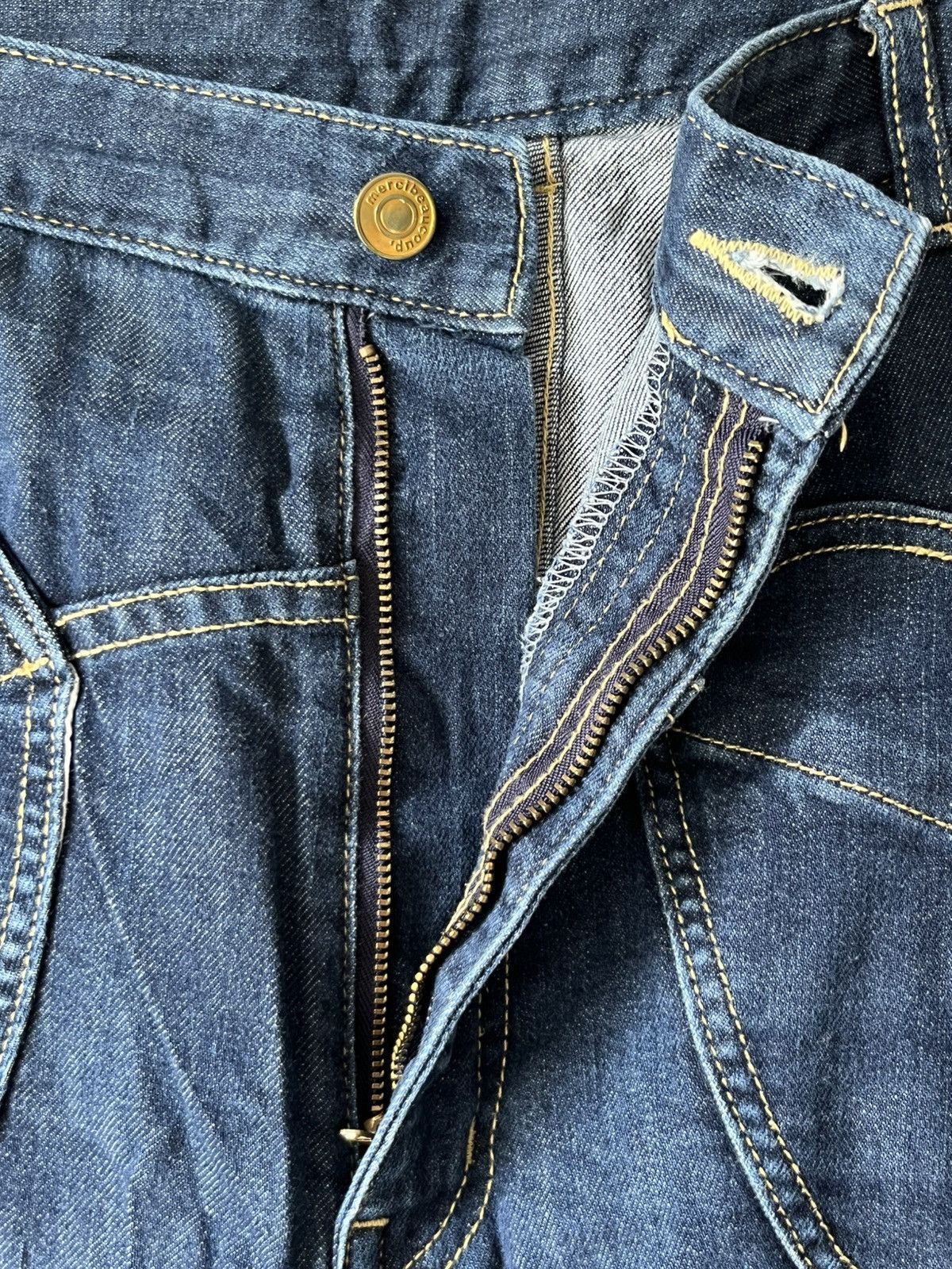 mercibeaucoup Mercibeaucoup by Issey Miyake drop crotch denim Jeans Size US 30 / EU 46 - 8 Thumbnail