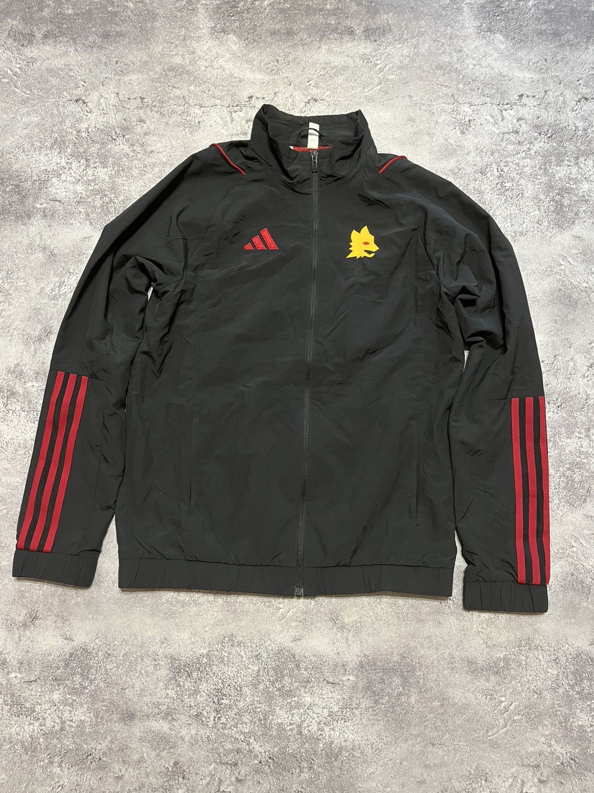 Adidas Adidas FC Roma Pre match jacket Size US S / EU 44-46 / 1 - 1 Thumbnail