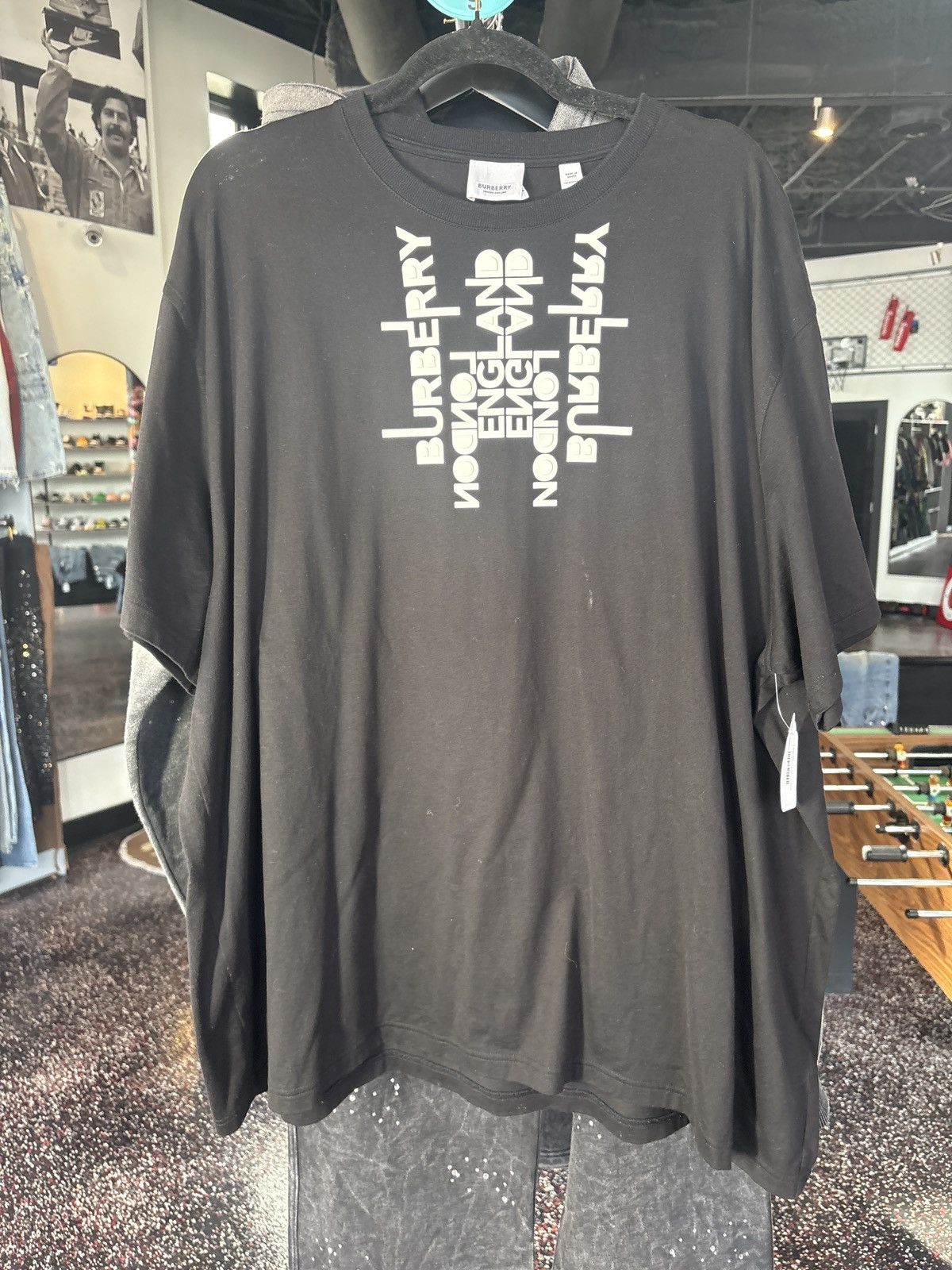 Burberry Logo Tee Black