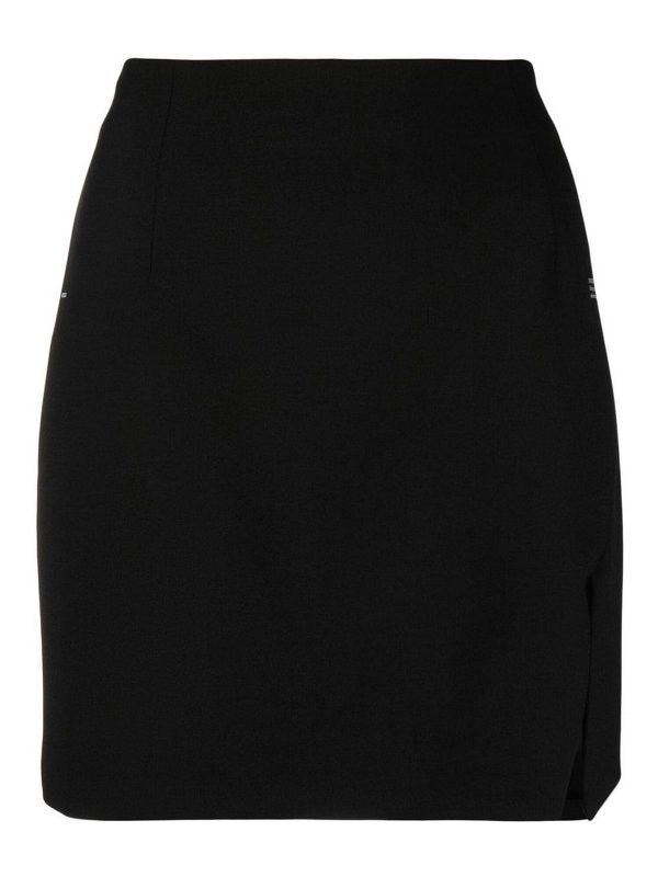 Off-White o1y1225 Mini Skirt in Black Size 25" / US 0 / IT 36 - 1 Thumbnail