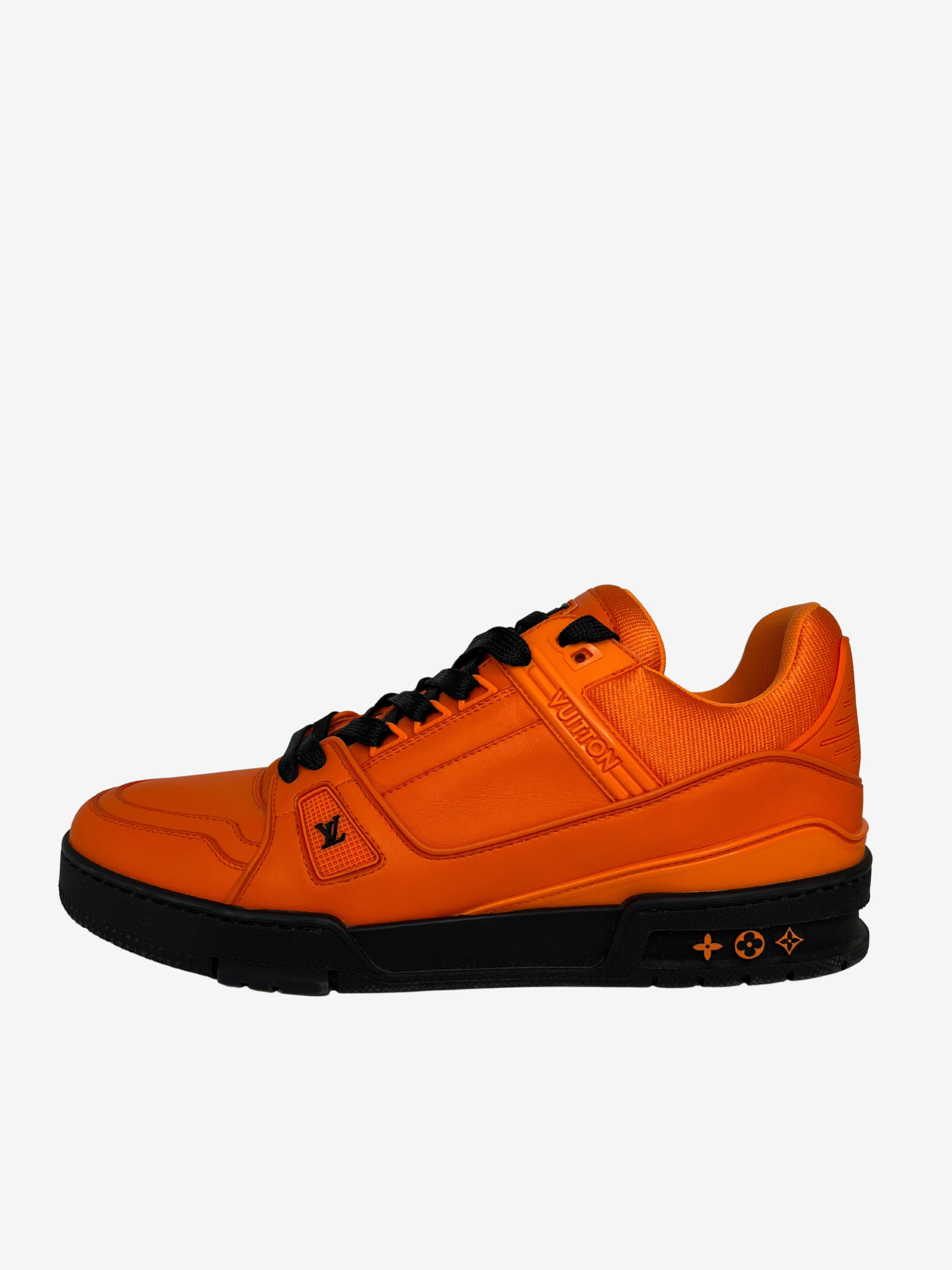 Louis Vuitton Louis Vuitton Orange Trainer Sneaker Virgil Abloh Size US 10.5 / EU 43-44 - 6 Thumbnail