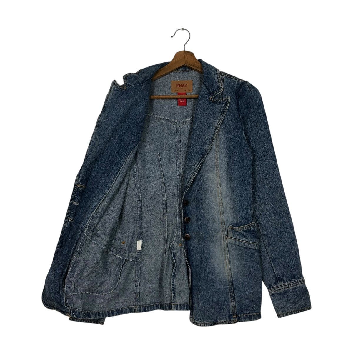 Japanese Brand 🔥VINTAGE DENIM CHORE WORK JACKET MOSSIMO ISSEY MIYAKE Size US M / EU 48-50 / 2 - 13 Thumbnail