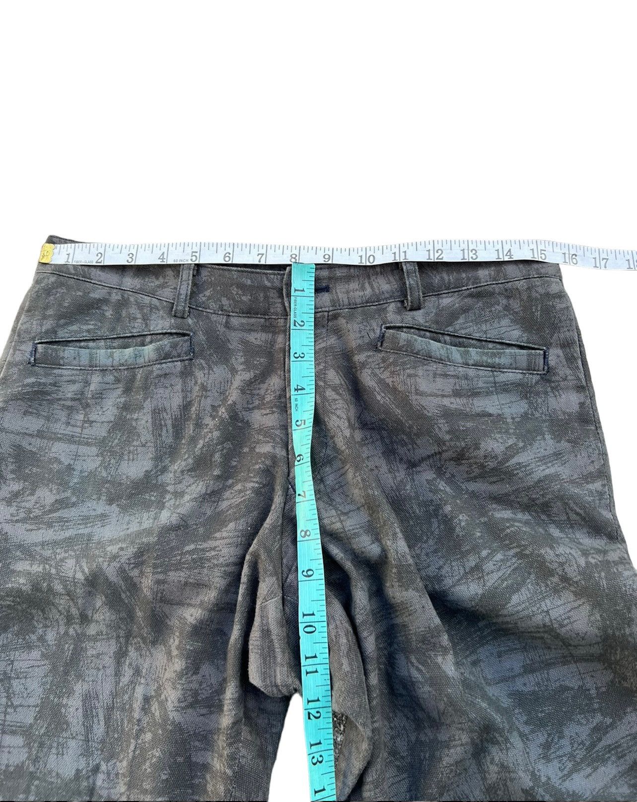 Yoshiyuki Konishi VTG Yoshiyuki Konishi FICCE Printed Abstract Art Flare Pant Size US 30 / EU 46 - 3 Thumbnail