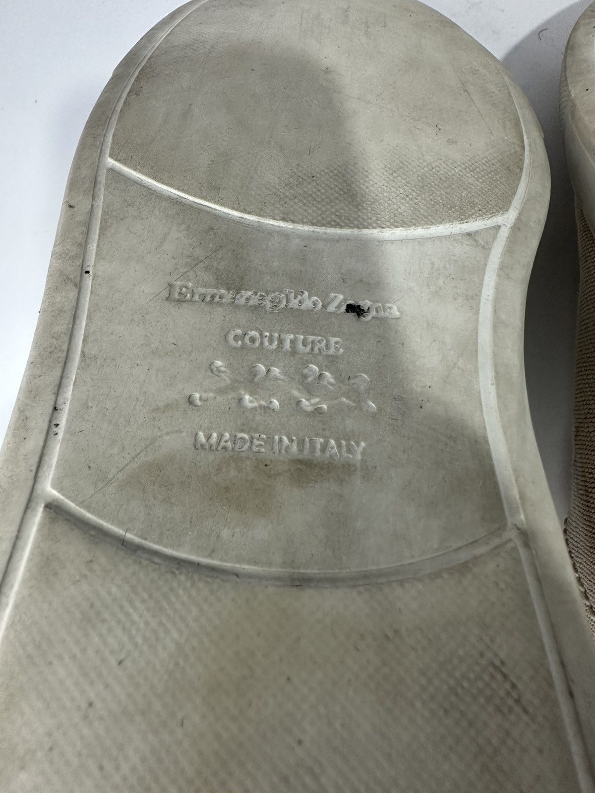 Ermenegildo Zegna Ermenegildo Zegna Couture Triple Stitch Cloth Sneakers. Size US 8 / EU 41 - 12 Thumbnail