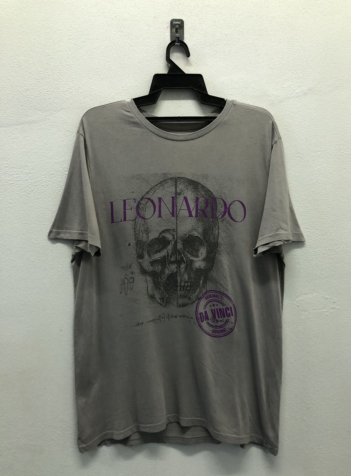Vintage Vintage Leonardo Da Vinci T-Shirt Size US L / EU 52-54 / 3 - 1 Thumbnail