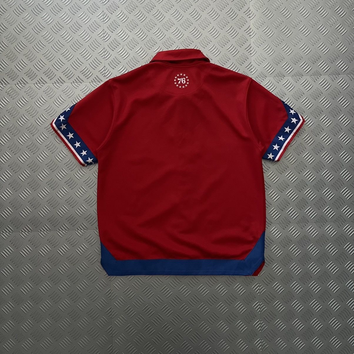 NBA × Nike × Vintage Vintage 00s Nike Philadelphia Sixers NBA WarmUp Jersey Size US XS / EU 42 / 0 - 10 Thumbnail
