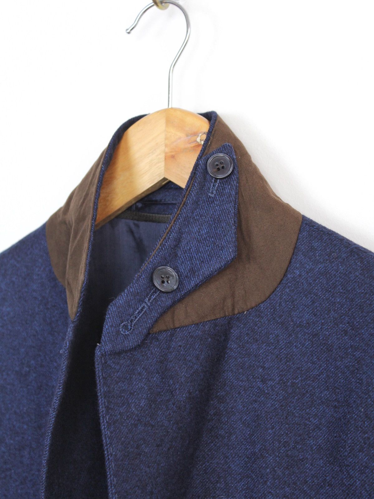 Boggi Boggi Milano Blue Wool Blazer Jacket Size US S / EU 44-46 / 1 - 6 Thumbnail