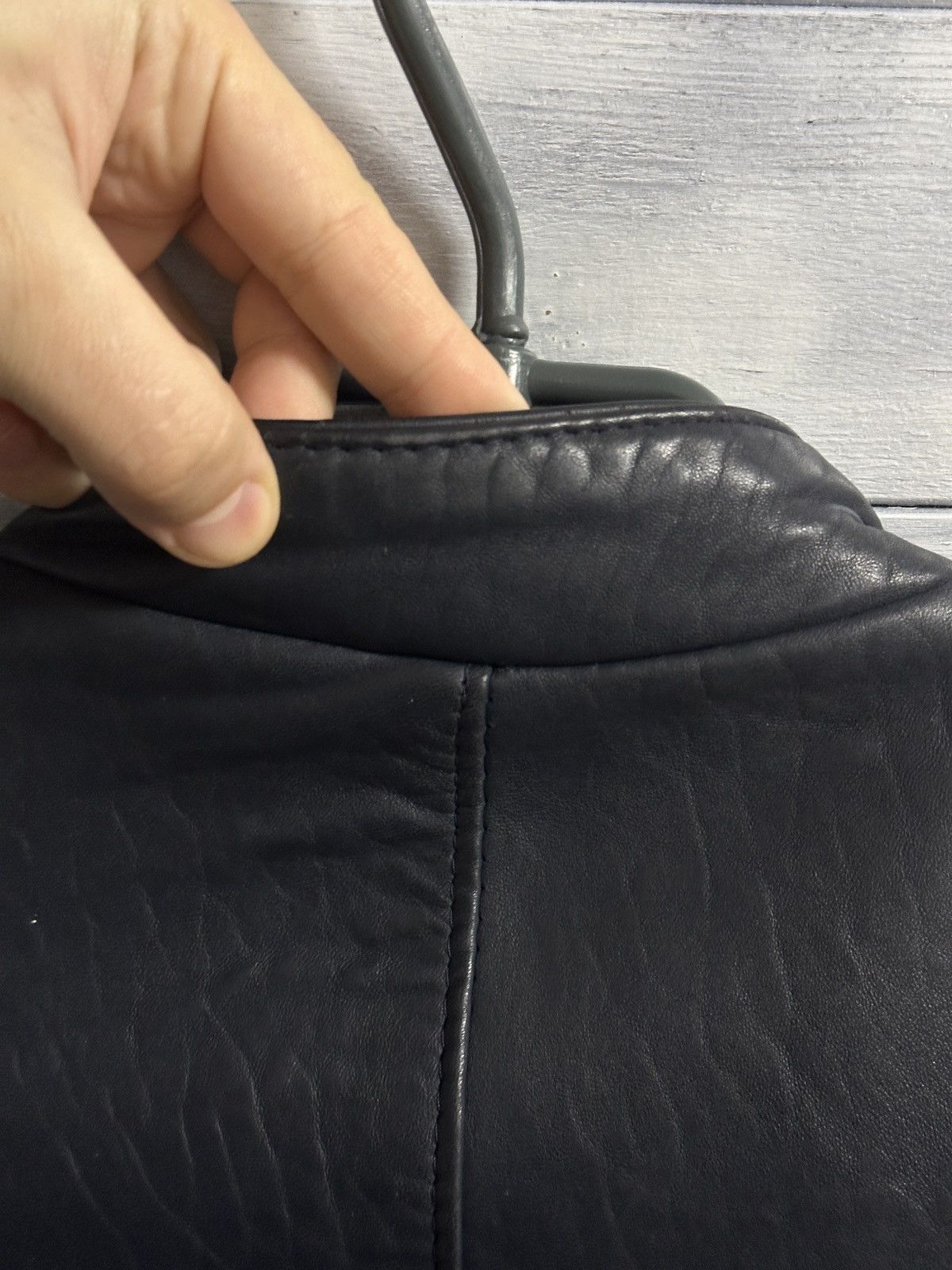 Japanese Brand Rare Vintage Leather Moto Racing Jacket Bomber. Size US M / EU 48-50 / 2 - 12 Thumbnail
