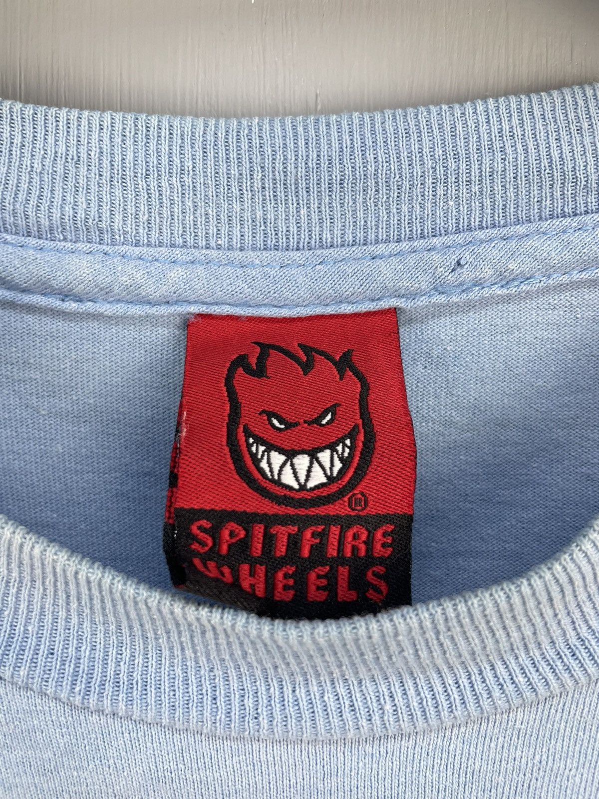 Spitfire Vintage Y2K Spitfire Wheels skateboard t shirt Size US L / EU 52-54 / 3 - 5 Thumbnail