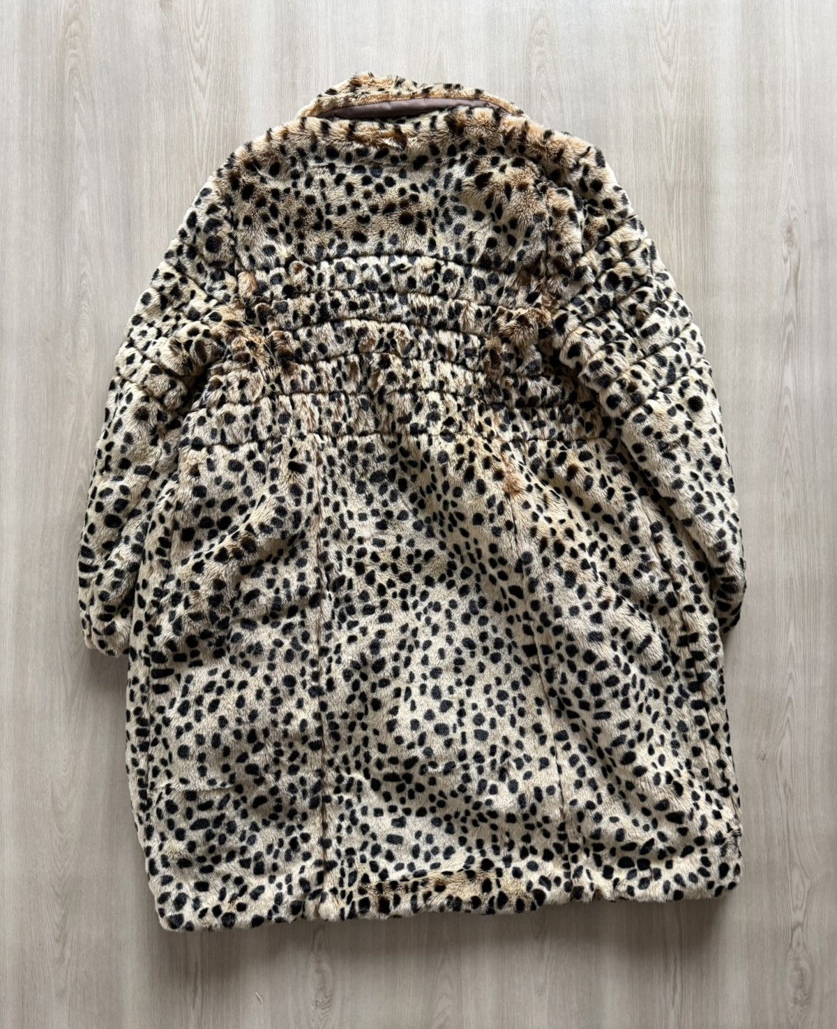 Vintage Vintage Excelled Collection Faux Fur Leopard Print Coat Sz M Size M / US 6-8 / IT 42-44 - 7 Thumbnail