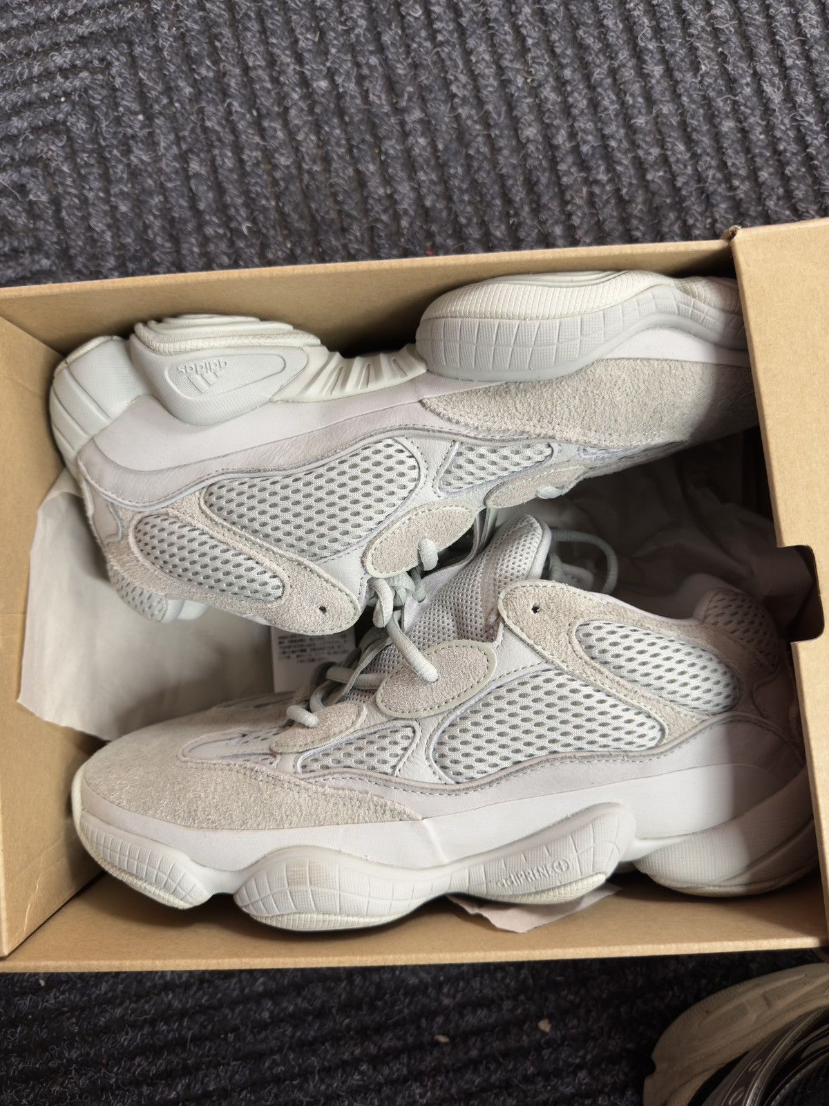Adidas × Yeezy Adidas Yeezy 500 “Salt” Size US 9 / EU 42 - 2 Thumbnail