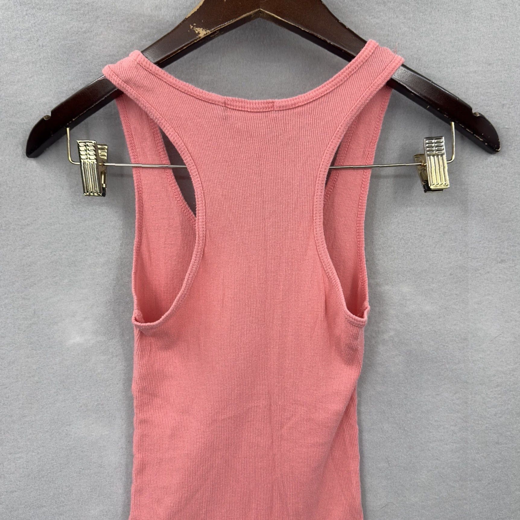 Vintage Vintage T Party Womens Tank Top S Pink Cotton Sleeveless Scoop Neck Casual Size S / US 4 / IT 40 - 6 Thumbnail